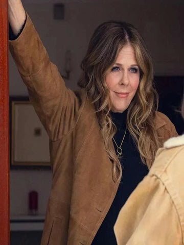 Rita Wilson Too Much 2025 Brown Jacket