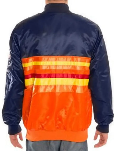 Torres Houston Astros Satin Varsity Jacket
