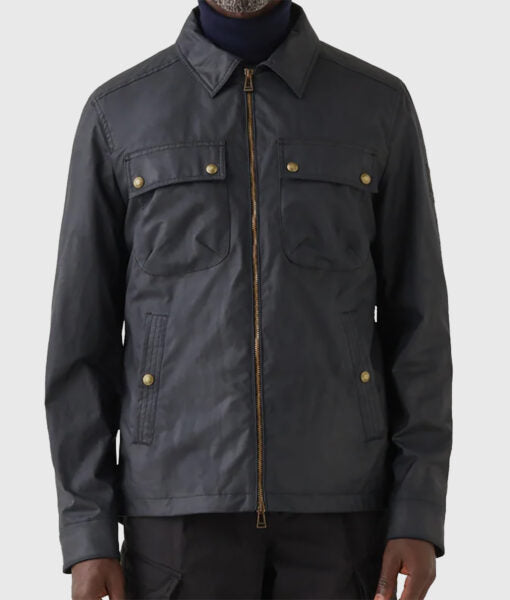 Justin Hartley Tracker 2024 Black Jacket