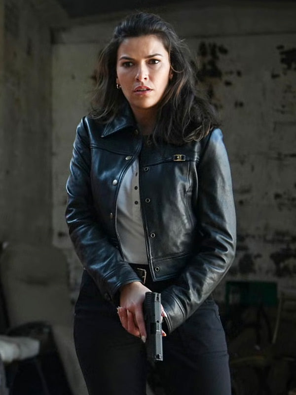 Tracker S02 Billie Matalon Black Leather Jacket