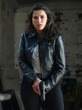 Tracker S02 Billie Matalon Black Leather Jacket