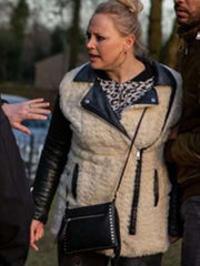 Emmerdale Amy Walsh Faux Shearling Fur Jacket