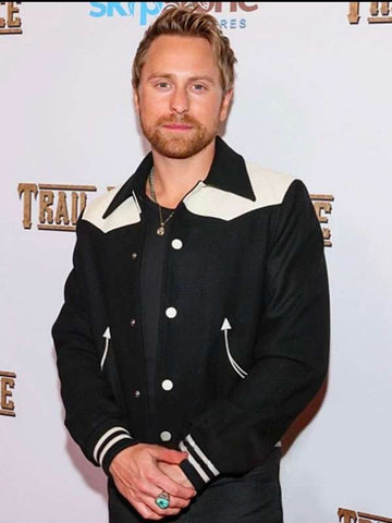 Eric Nelsen Trail of Vengeance  Black Bomber Jacket