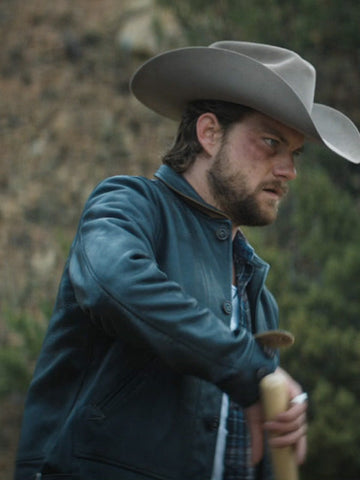 Trigger Warning 2024 Jake Weary Black Jacket
