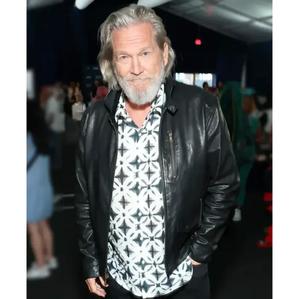 Tron Ares Jeff Bridges Leather Jacket