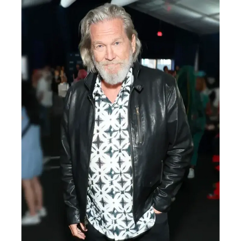 Tron Ares Jeff Bridges Leather Jacket