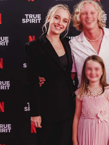 Bridget Webb True Spirit Movie Event Black Blazer