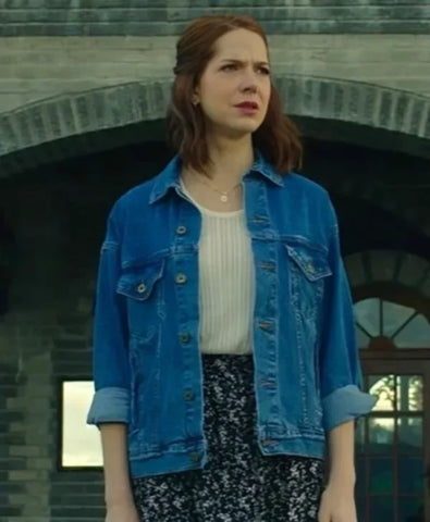 Tuiskoms Amalia Uys Blue Denim Jacket