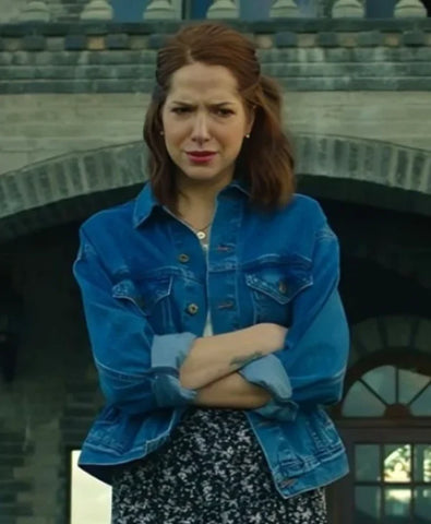 Tuiskoms Amalia Uys Blue Denim Jacket