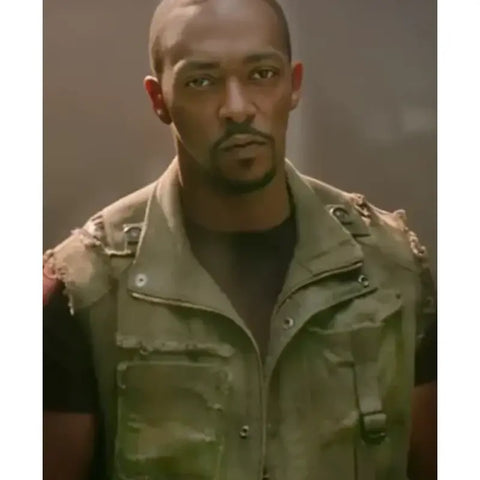 Twisted Metal S02 Anthony Mackie Green Vest