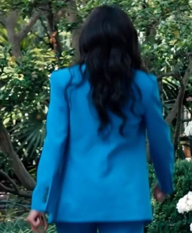 Tyler Perry’s Duplicity Kat Graham Blue Blazer