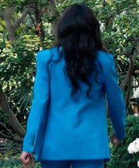 Tyler Perry’s Duplicity Kat Graham Blue Blazer
