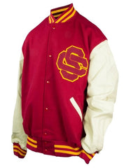 USC Trojans Cardinal Varsity Jacket