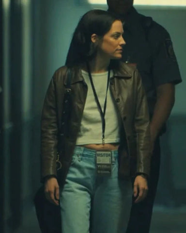Rebecca Godfrey Under The Bridge 2024 Brown Jacket