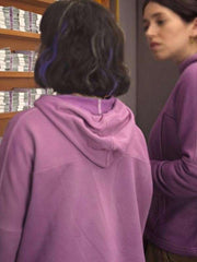 Sofía Morandi (Un)lucky Sisters Purple Hoodie