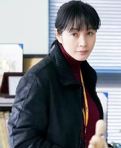 Unmasked Oh So-ryong Suede Jacket