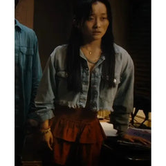 Until Dawn 2025 Ji young yoo Blue Denim Jacket