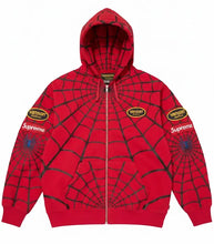 Vanson Leathers x Supreme Spiderman Hoodie