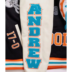 Varsity Miami Dolphins Jacket