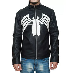 Venom Tom Hardy Black Leather Jacket