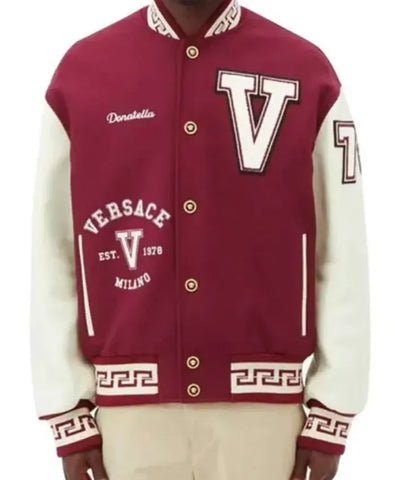 Donatella Versace Varsity Jacket