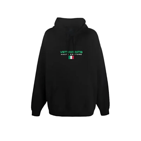 Vetements Logo Print Hoodie Luxury Designer Streetwear