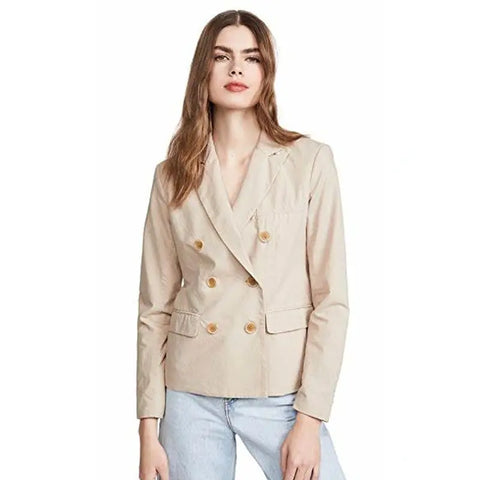 Victoria Pedretti You Love Quinn Wafer Color Blazer