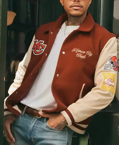 Vince Windler Kansas City Chiefs Varsity Jacket