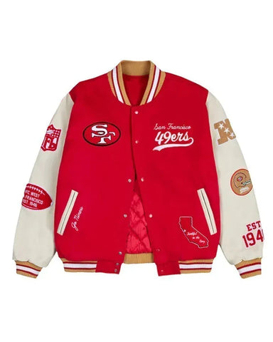 Waldo Varsity San Francisco 49ers Letterman Jacket