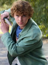 Walker Scobell Percy Jackson and the Olympians S02 Green Jacket