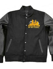 Warren Kanye West The College Dropout Varsity Letterman Jacket