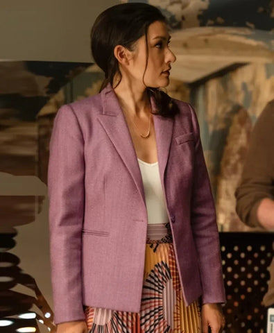 Watson S01 Inga Schlingmann Purple Blazer