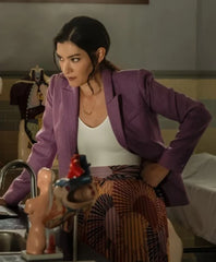 Watson S01 Inga Schlingmann Purple Blazer