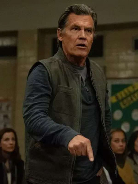 Josh Brolin Weapons Green Vest