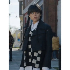 Wednesday Addams Wednesday S02 Crop Jacket