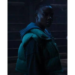 Wednesday Bianca Barclay Cropped Puffer Vest