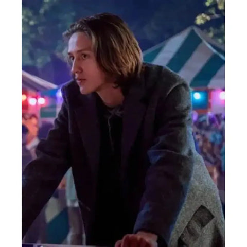 Wednesday Xavier Thorpe Gray Coat