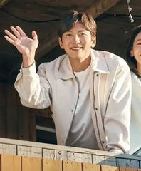 Welcome to Samdalri Ji Chang-wook White Cotton Jacket