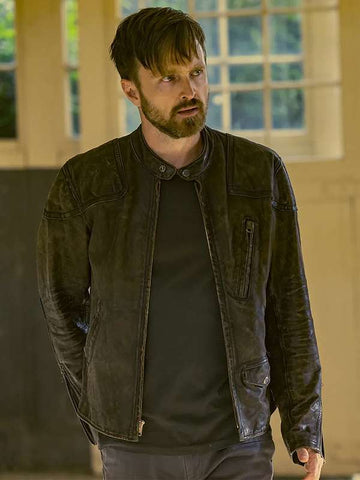 Westworld Season 4 Aaron Paul Leather Jacket