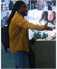 Dreaming Whilst Black S02 Adjani Salmon Brown Shirt Jacket