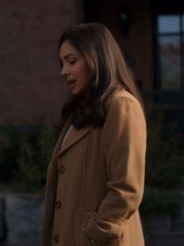 Wanda Wild Cards Brown Trench Coat