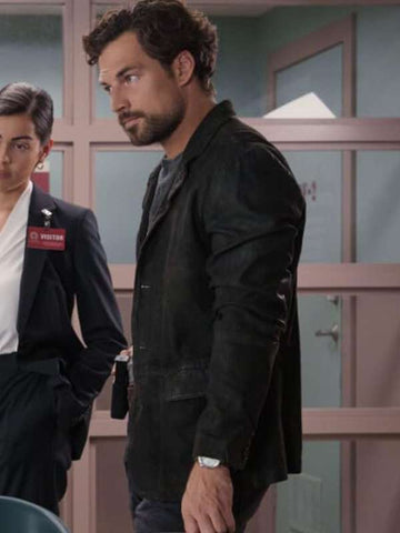 Cole Ellis Wild Cards Black Blazer Jacket