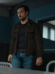 Wild Cards 2024 Cole Ellis Leather Jacket