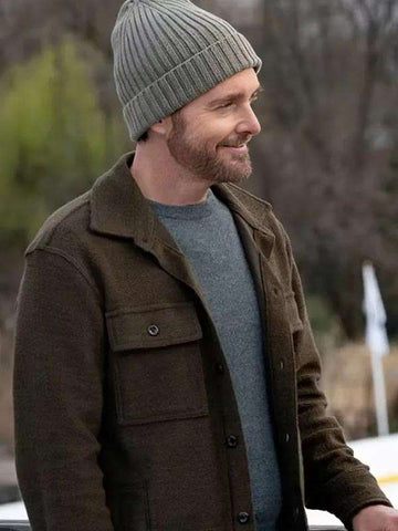 Will Forte Kinda Pregnant Wool Jacket