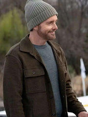 Will Forte Kinda Pregnant Wool Jacket