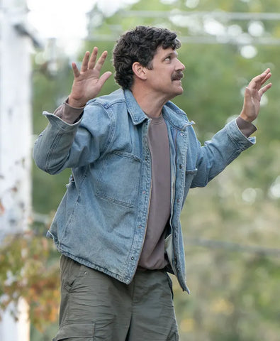 Will Trent S03 Dan Gill Blue Denim Jacket