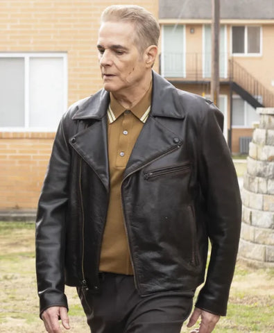 Will Trent S03 Yul Vazquez Leather Jacket