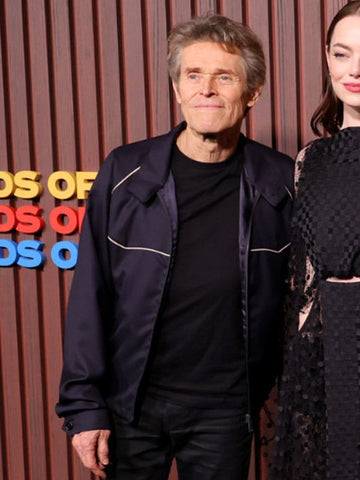 Willem Dafoe Kinds of Kindness Black Jacket