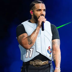 Wireless Festival 2025 Drake Stay Cocky Blue Vest