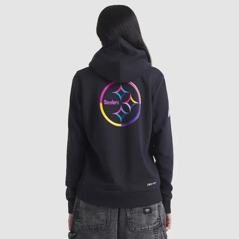 Pittsburgh Steelers Black 2025 Dri-FIT Hoodie